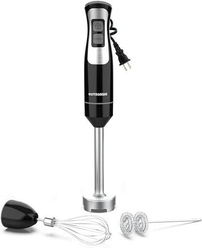 Immersion Blender Handheld, OUTRONSM Hand Blender by OUTRONSM