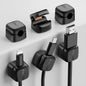Yocice 6Pack Rotatable Cord Organizer, Spring Cable Clips Desk Cable Management by Yocice