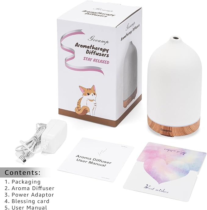 200ML Ceramic Essential Oil Diffuser - Image 7