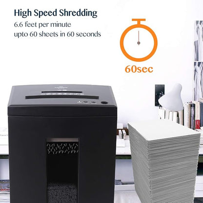 WOLVERINE 10-Sheet Super Micro Cut High Security Level P-5 Heavy Duty - Image 8