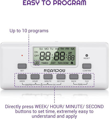 NEARPOW Digital Timer for Lamp - Image 4