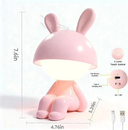 ShonlPin Night Light for Kids, Rechargeable Table Lamp, Touch Lamps for - Image 2