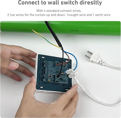AC 110V/220V Hardwired Wall Controller | Roller Shutter Switch - Image 4