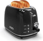 Toaster 2 slice, Retro Stainless Steel Toaster by KITCHMIX