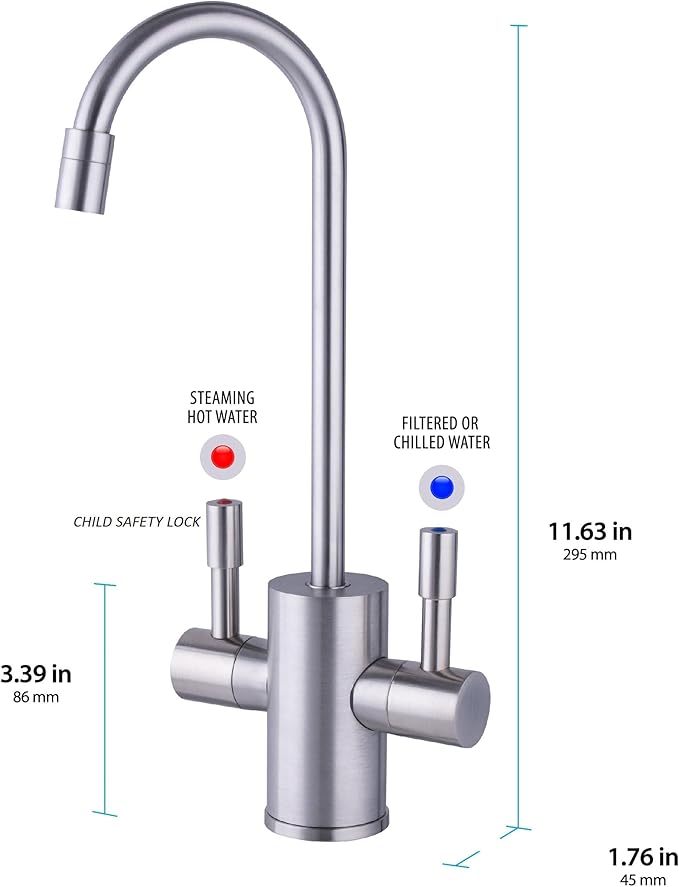 Ready Hot 41-RH-200-F560-BN Instant Hot Water Dispenser System, 2.5 Quarts - Image 4