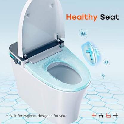 HOROW Bidet Toilet 10" Rough-in, Smart Toilet - Image 6