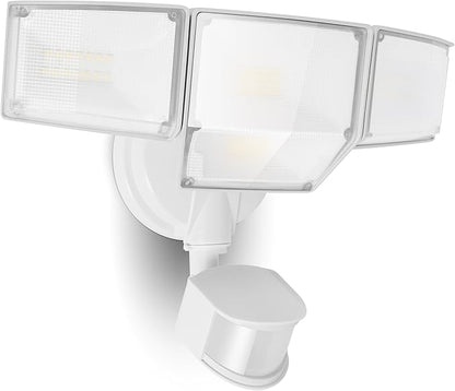 LUTEC 80W 9000LM LED Security Light Hardwire Motion Sensor Outdoor Lights by LUTEC