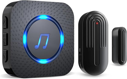 Door Sensor Chime When Door Opens, Door Entry Chime by SANJIEGuardSecurity