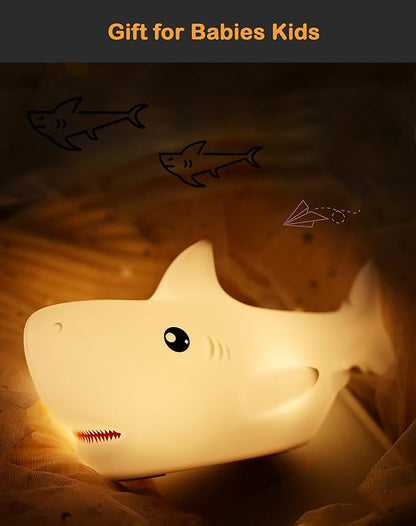 Shark USB Rechargeable Silicone LED Night Light - Image 6