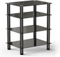 fitueyes 4-tier av component media stand audio rack, main product view