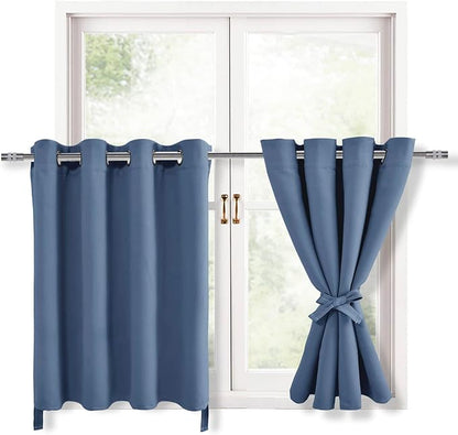 Hiasan Blackout Curtains for Bedroom, 52 x 30 Inches Long by Hiasan