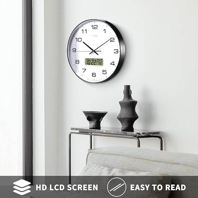 TIMESS Wall Clock, Ideal Modern Home, Office Decor - Image 5
