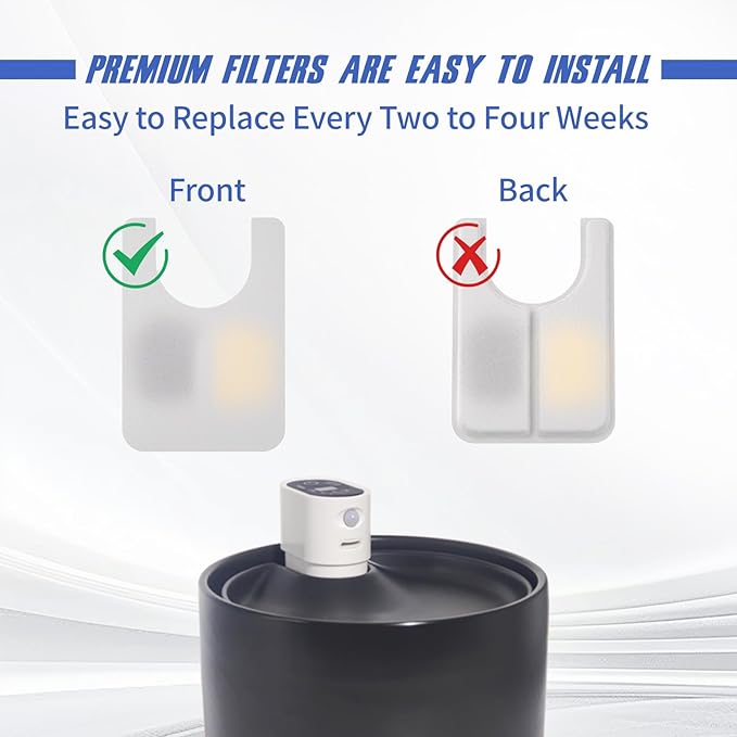 Ceramic Cat Water Fountain Automatic Pet Water Dispenser Pet Drinking Fountain - Image 3