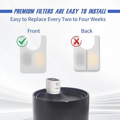 Ceramic Cat Water Fountain Automatic Pet Water Dispenser Pet Drinking Fountain - Image 3