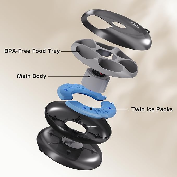 iPettie Donut Frost WiFi 6 Meal Automatic Cat Food Dispenser - Image 8