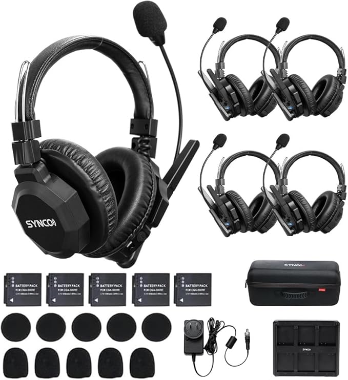 SYNCO XTalk XMax5 Wireless Intercom Headset System by SYNCO