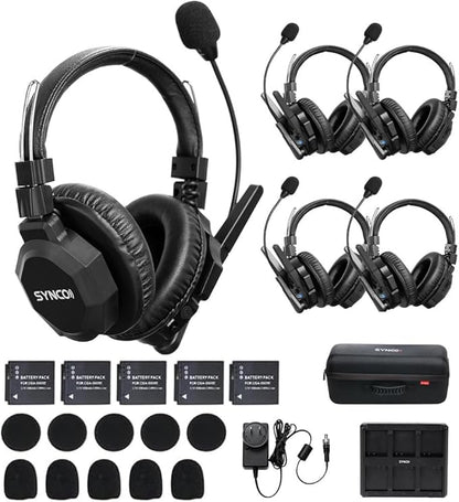SYNCO XTalk XMax5 Wireless Intercom Headset System by SYNCO