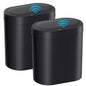 2 Pack 5 Gallon Bathroom Trash Can by SecureSpacesCleanerPlaces