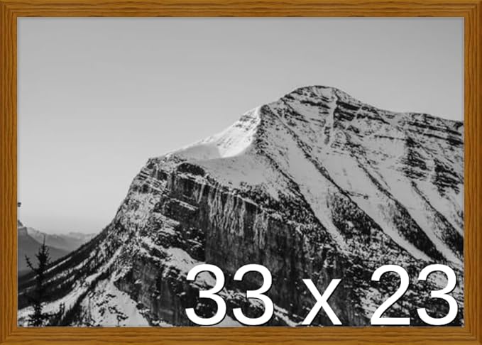 Frame It Easy 33 x 23 Hazel Wood Frame by FrameItEasy