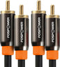 FosPower Digital Audio Coaxial Cable Premium S/PDIF RCA Male to RCA Male by FosPower