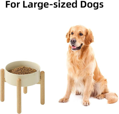 Ceramic 8.2inch Raised Dog Bowl - Image 4