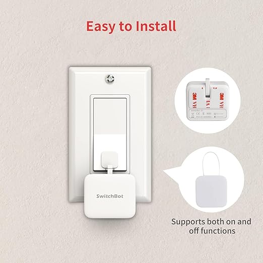 SwitchBot Smart Switch Button Pusher-Bluetooth Fingerbot - Image 3