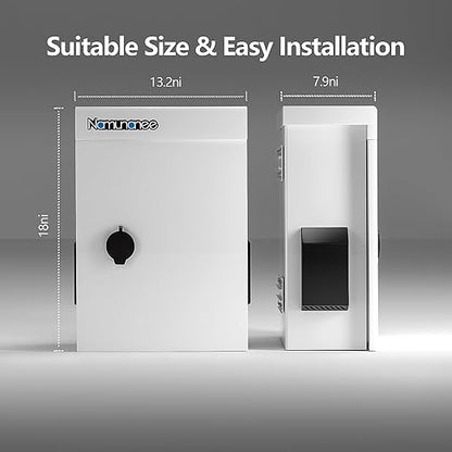 Outdoor Electrical Box with Thermostat and Fan, Cold-Rolled Steel Plate - Image 4