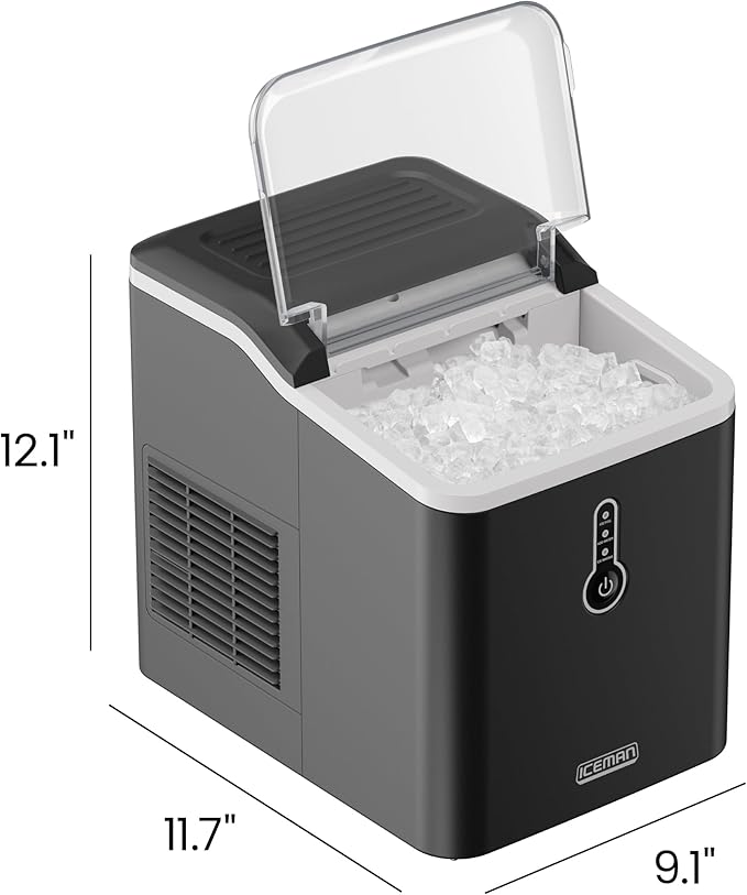 Iceman by Chefman Nugget Ice Maker Countertop, Pebble Ice Maker Machine - Image 8