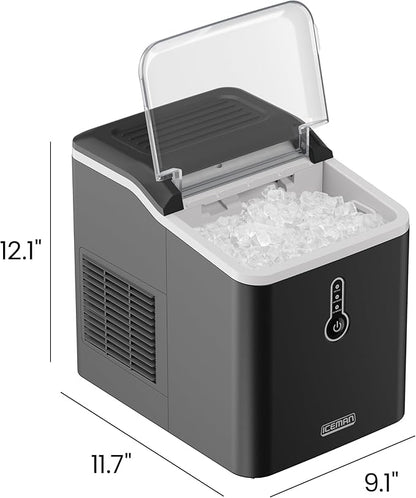 Iceman by Chefman Nugget Ice Maker Countertop, Pebble Ice Maker Machine - Image 8
