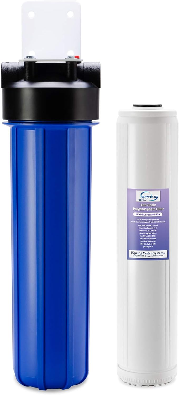 iSpring Whole House Water Filter, Whole House Water Filtration System, Filter by iSpring