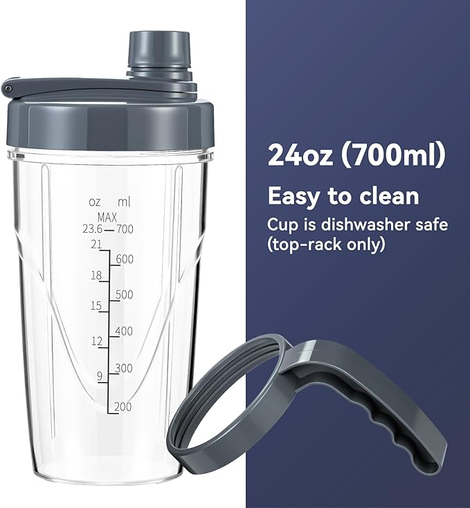 La Reveuse Personal Size Smoothie Blender Pro, 1000W High Speed - Image 9