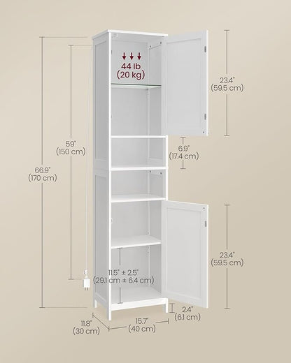 VASAGLE Tall Bathroom Cabinet - Image 6