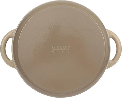 Gibson Home Addlestone 7 Qt Enameled Cast Iron Dutch Oven Pot - Image 7