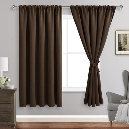 JIUZHEN Blackout Curtains for Bedroom by JIUZHEN