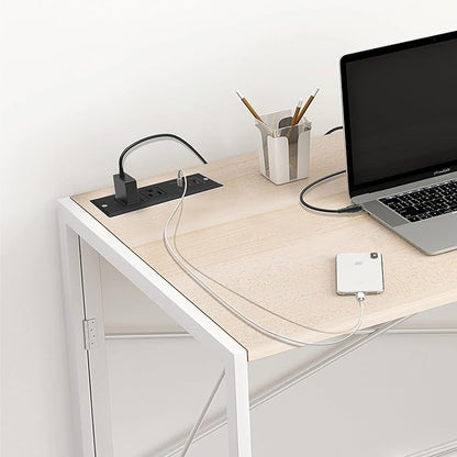 20W Recessed Power Strip USB C Fast Charge Desk Power Outlet Type C Flush - Image 7