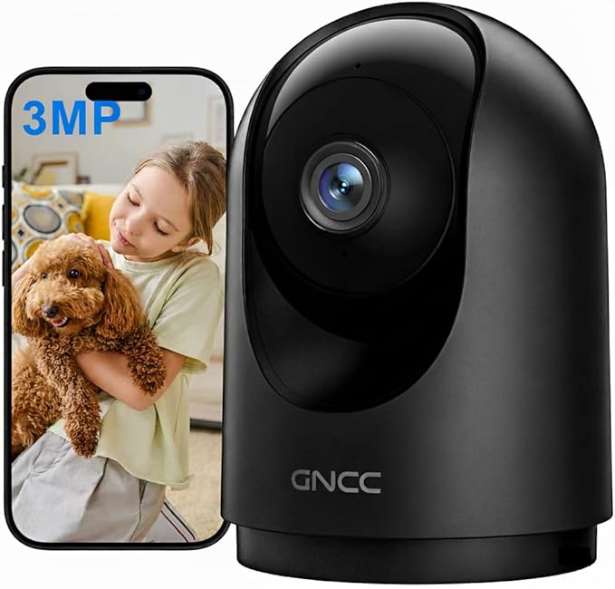 GNCC Indoor Security Camera, 2K Cameras by GNCC