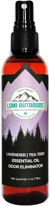 Lumi Outdoors Natural Shoe Deodorizer Spray & Odor Eliminator by LumiOutdoors