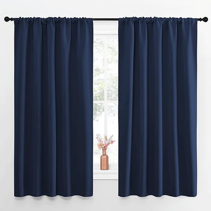 NICETOWN Navy Curtains Blackout Draperies by NICETOWN