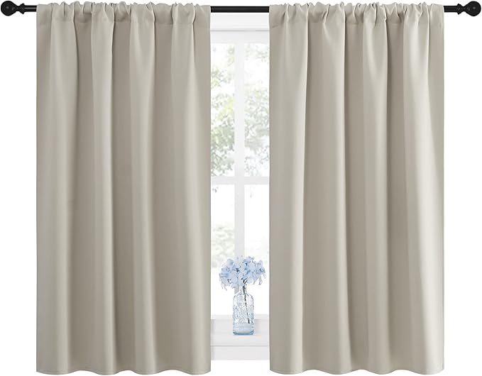 NICETOWN Blackout Curtains for Living Curtains, Room Darkening Window Curtain - Image 2