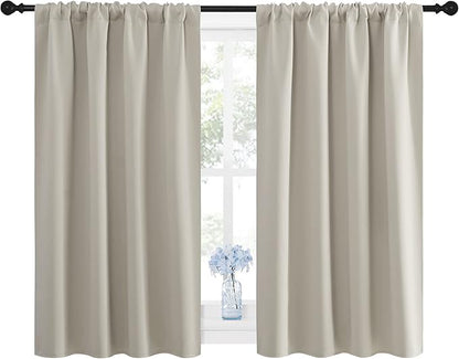 NICETOWN Blackout Curtains for Living Curtains, Room Darkening Window Curtain - Image 2