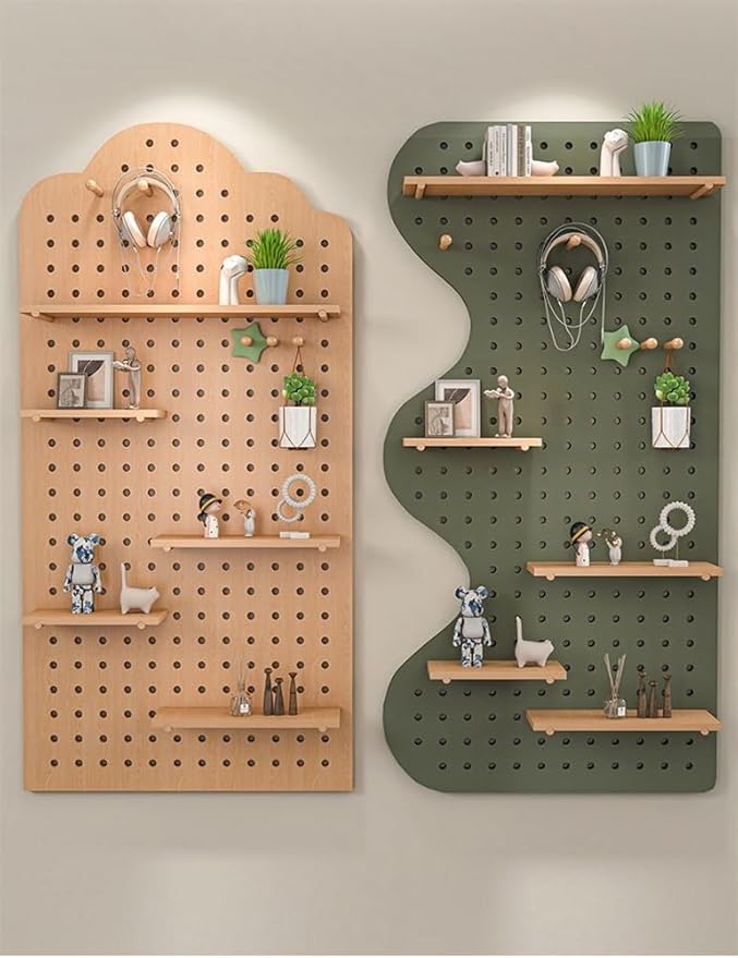 Natural Wooden Wall Organizer - Image 2