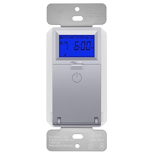 TOPGREENER Digital Astronomic Timer Switch, 7-Day Programmable Sunrise Sunset by TOPGREENER