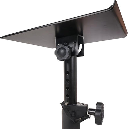 Sound Town 2-Pack Desktop Clamp-On Studio Monitor Speaker Stands - Image 2