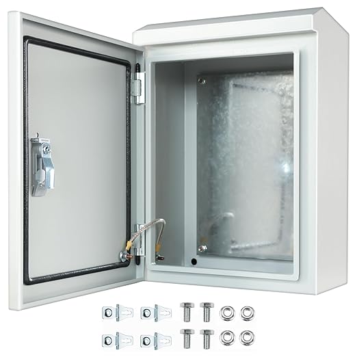 Waterproof Outdoor Electrical Box, IP56 Steel Construction Outdoor Junction Box by hongjin