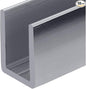 Brixwell SDCD38PS-CCP48-XCP10 Polished Stainless 3/8" Fixed Panel Shower Door by Brixwell