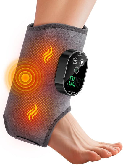 Foot and Ankle Massager for Pain Relief, Ankle Heating Pad Foot Renew Triple by Unknown