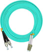 Jeirdus 1Meter 3ft LC to ST Duplex 50/125 10G OM3 Multi-Mode Fiber Optic Cable by Jeirdus