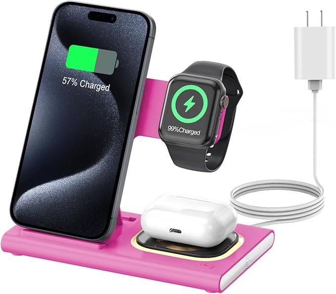 3 in 1 Charging Station for iPhone 17 by Aresh