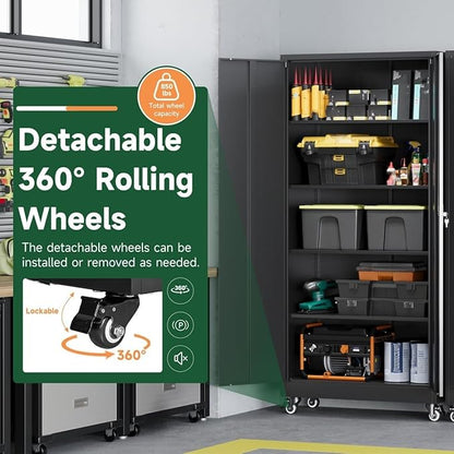 Letaya Metal Garage Storage Cabinets - Image 7