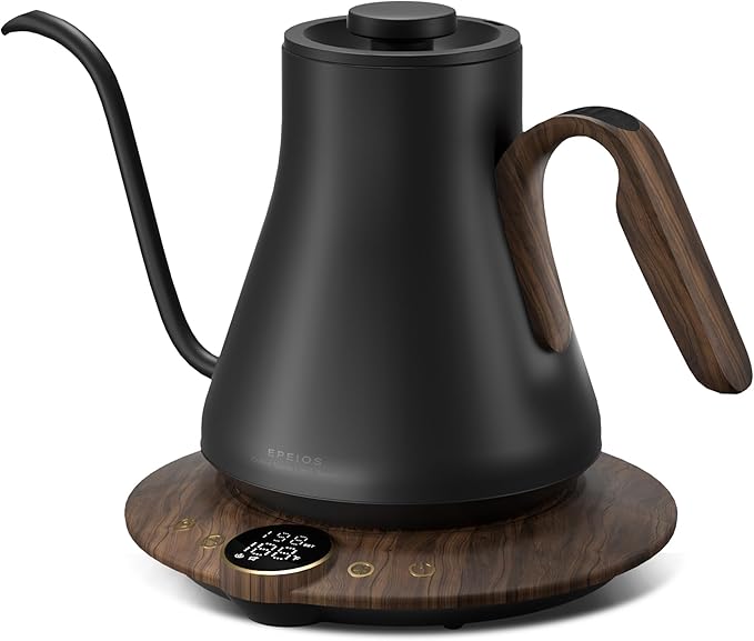 Electric Kettles, INTASTING Gooseneck Electric Kettle, ±1℉ Temperature Control by Cocinare